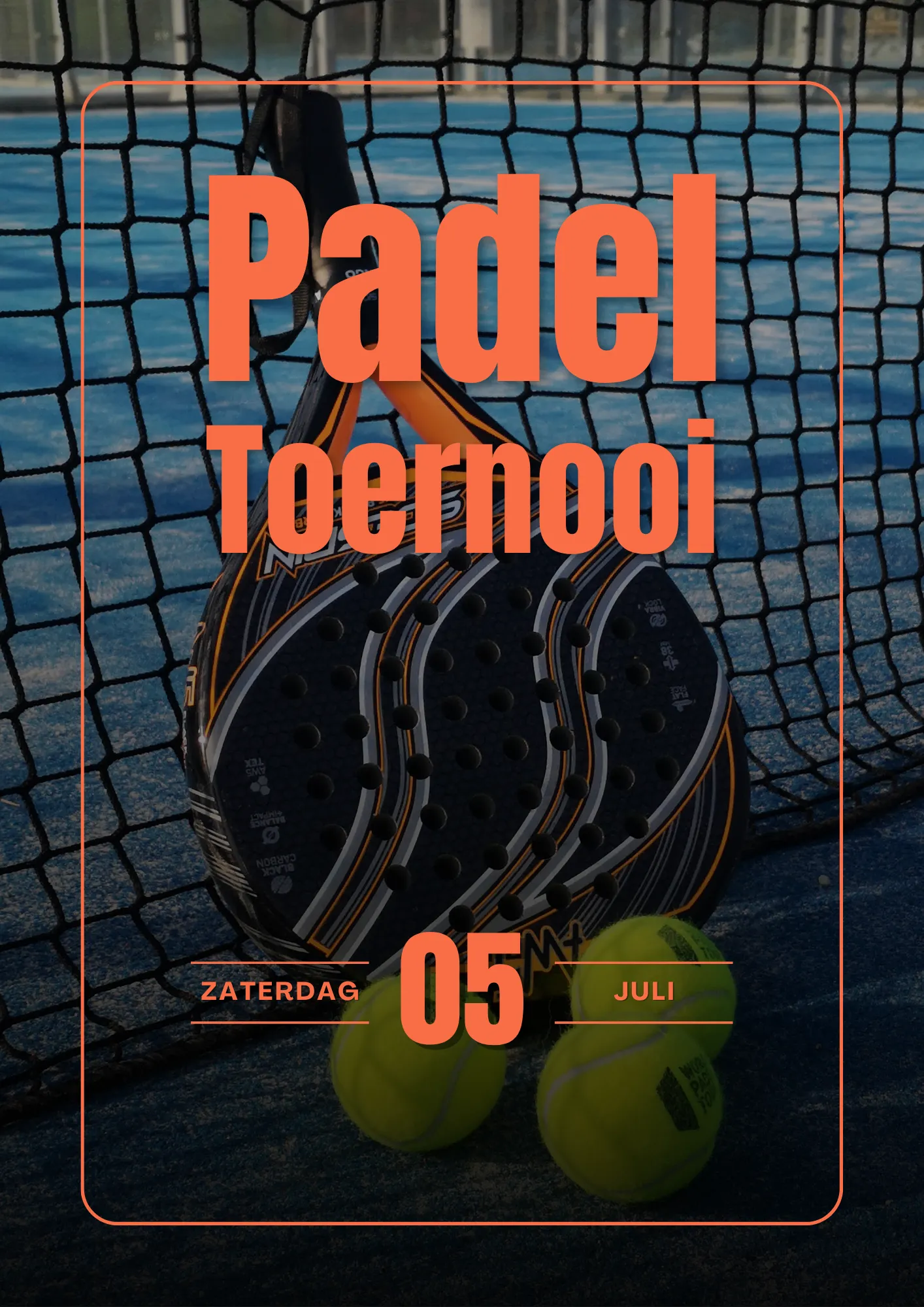 Padel flyer