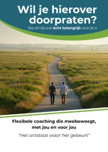 Voorkant flyer Pop Up Coaching