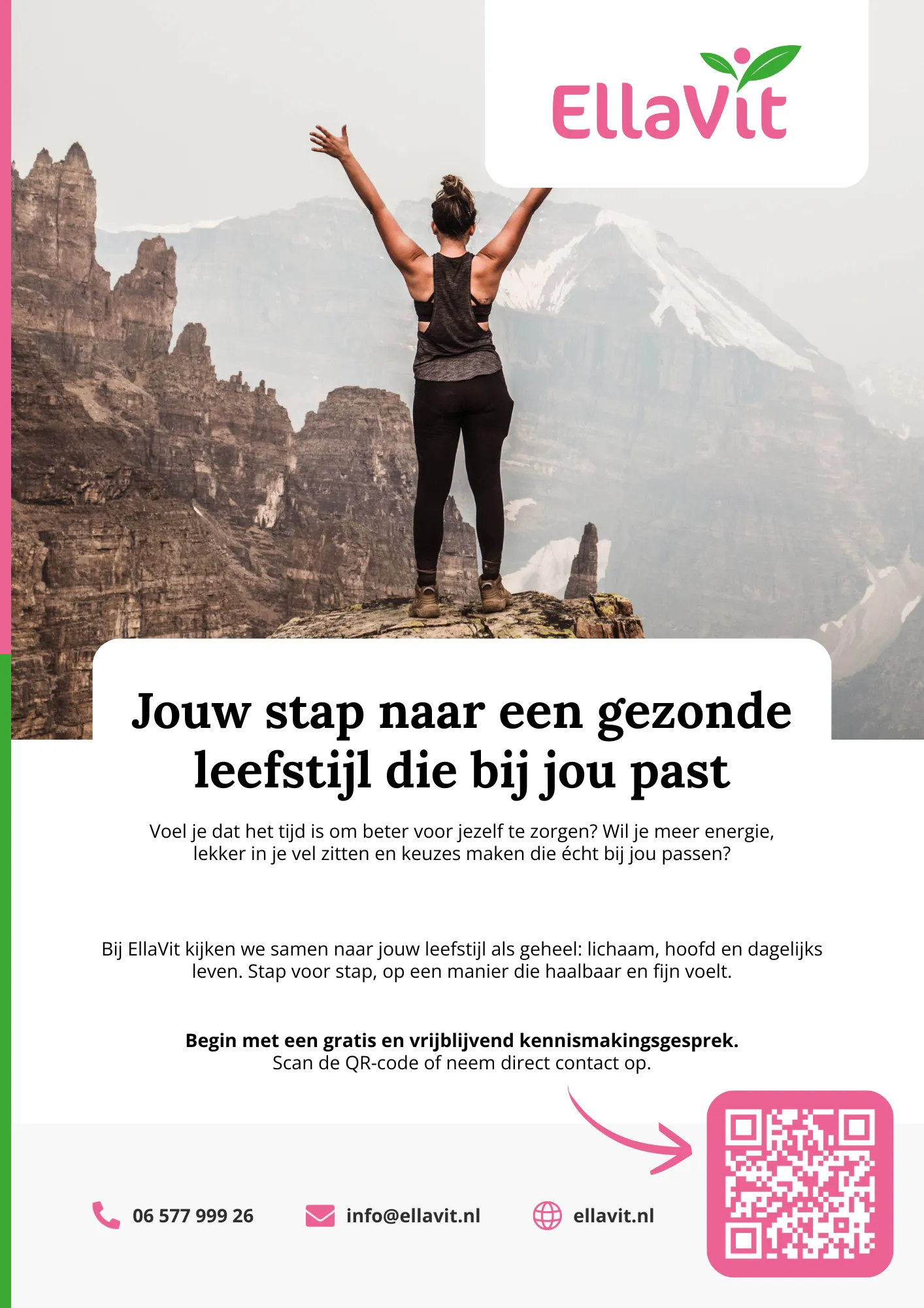 EllaVit flyer voorkant